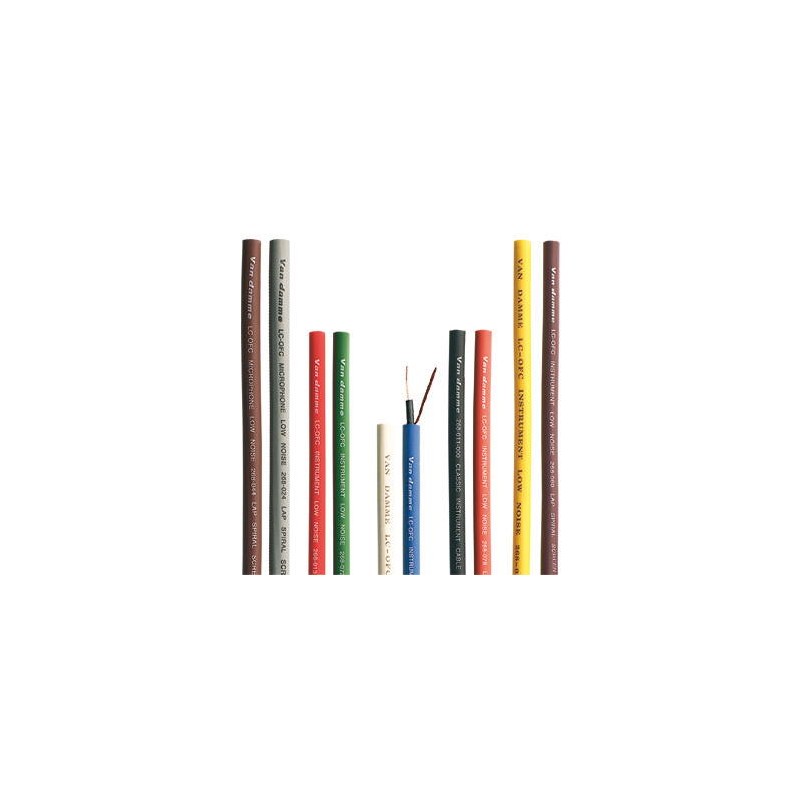 Outlet Van Damme Classic Instrument Black Kabel instrumentalny z niską pojemnością. Czarny.